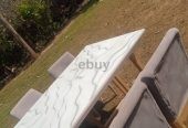 4 seater Mable Dining set